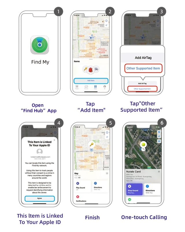 Alt view image 7 of 7 - Rechargeable Wallet Tracker Tag Card, Works with Apple Find My iOS Only, IP68 Credit Card Size Item Finder for Luggage Tag, Passport Tag