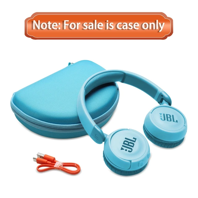 Alt view image 6 of 7 - Case for JBL Junior 320BT/Jr310BT Kids Headphones Blue Hard Carrying Travel Case for JBL Junior 320BT/Jr310BT Kids Headphone