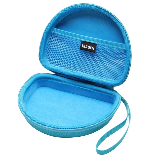 Alt view image 7 of 7 - Case for JBL Junior 320BT/Jr310BT Kids Headphones Blue Hard Carrying Travel Case for JBL Junior 320BT/Jr310BT Kids Headphone