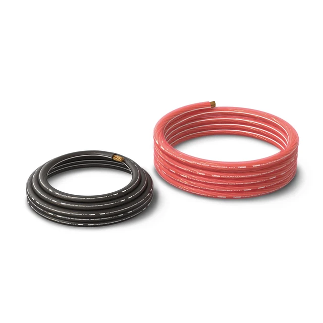 Alt view image 4 of 7 - PW-4GA-5BK/20RD 4GA 25ft Ultra Flex Power Wire Copper Clad Aluminum CCA 4 Gauge, 5ft Black and 20ft Red - Power/Ground, Battery Cable, Car Audio Speaker, Amplifier Wiring Kit