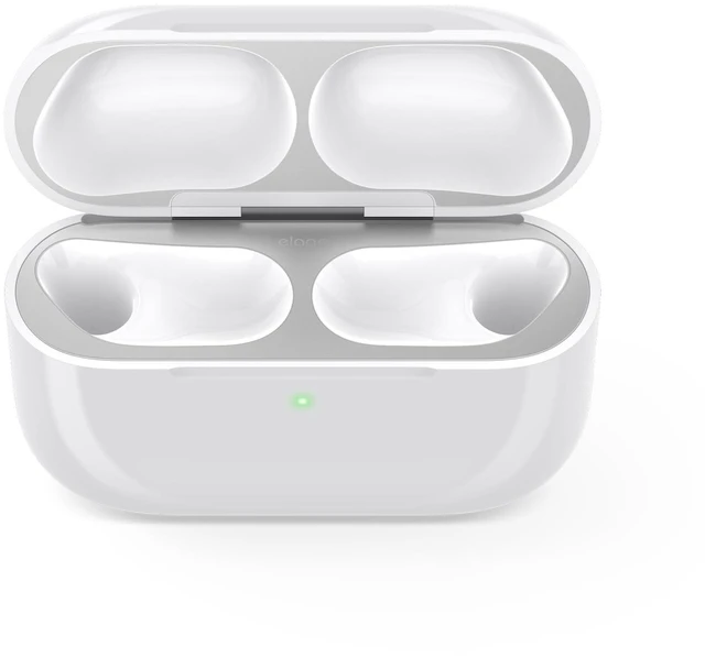 Main image of Dust Guard for AirPods Pro 3 Anti-Dust Film Sticker, Protects from Iron/Metal Residue (2 Sets) (Silver) (Must Watch Installation Guide)