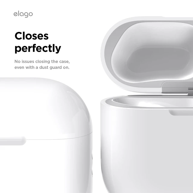 Alt view image 4 of 7 - Dust Guard for AirPods Pro 3 Anti-Dust Film Sticker, Protects from Iron/Metal Residue (2 Sets) (Silver) (Must Watch Installation Guide)