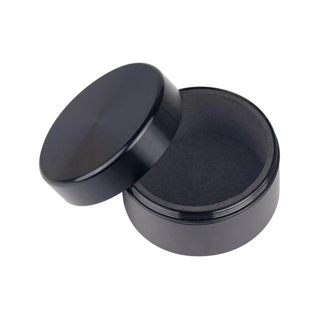 Alt view image 2 of 6 - Aluminum Alloy Earphone Case Waterproof in Ear Monitor Storage Box with Sponge Lining(Black)