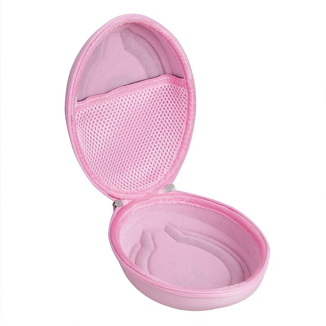 Alt view image 3 of 6 - Hard Travel Case for MIDOLA Kids Headphones Bluetooth 5.4 Wireless Over-Ear Foldable Headset (Only Case) (Pink)