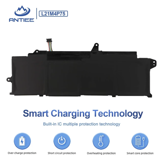 Alt view image 5 of 7 - L21M4P75 L21B4P71 L21L4P73 L21D4P74 Laptop Battery Replacement for Lenovo ThinkPad T14s Gen 3/ ThinkPad T14s Gen 4 Series SB10W51978 SB10W51977 5B10W51874 5B10W51875 5B10W51876 57Wh 15.36V 3711mAh