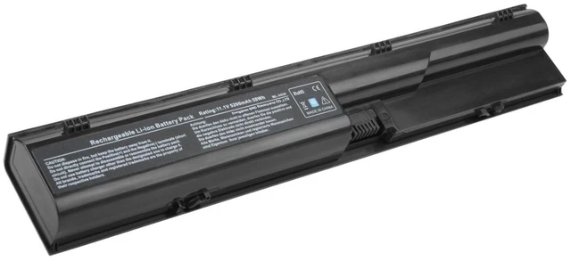 Main image of 4430s Laptop Battery Replacement Fit for HP Probook 4540s 4440s 4530s 4535s 4545s 4431s 4435s 4330s Series, fits Laptop Part Number 633805-001 PR06 PR09 HSTNN-IB2R 633733-321 11.1V 5200mAh