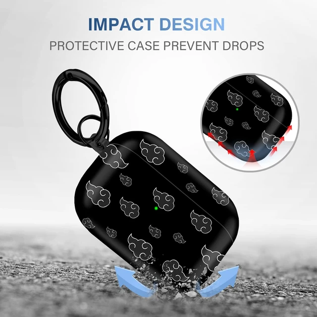 Alt view image 3 of 7 - for Airpods Pro Case, Anime Cartoon Cute Design Series, Wireless for Airpods Pro Cases, Anime White Cloud