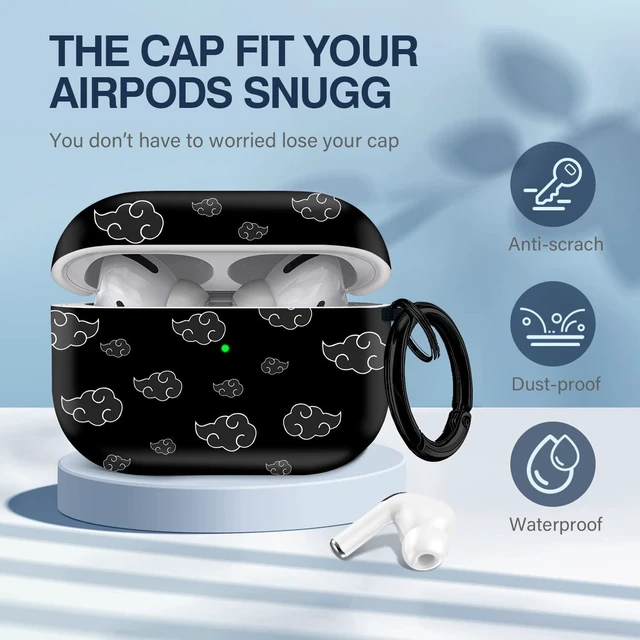 Alt view image 7 of 7 - for Airpods Pro Case, Anime Cartoon Cute Design Series, Wireless for Airpods Pro Cases, Anime White Cloud