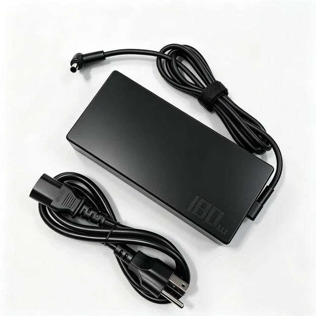 Main image of 180W 6.0×3.7mm Charger Fit for ASUS ROG Zephyrus ADP-180TB H Compatible with ROG Zephyrus G14 2022 GA401 GA401I GA401IU, G15 GA502 GA502D GA502DU GU502 Gaming Laptop