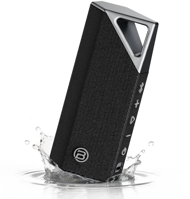 Main image of Bluetooth Speaker Wireless Portable, Portable Speaker IPX7 Waterproof Auracast Multi-Speaker Party Mode, IPX7 Waterproof, Built-in Mic, USB-C, 15H Playtime for Home, Outdoor, Travel Golden