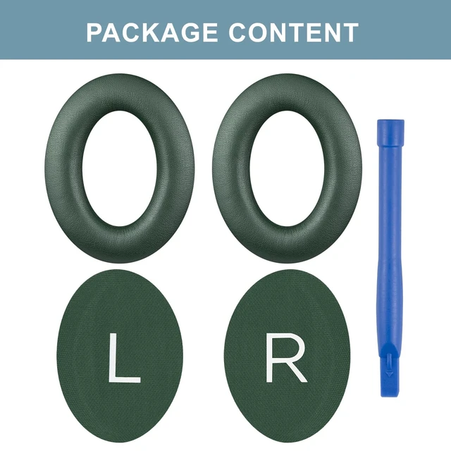 Alt view image 5 of 7 - Ear Pads for Bose QC45 / QC SE/Quiet Comfort Wireless Replacement Earpads Cushions for Quietcomfort 45 Material