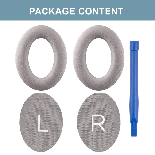 Alt view image 5 of 7 - Ear Pads for Bose QC45 / QC SE/Quiet Comfort Wireless Replacement Earpads Cushions for Quietcomfort 45 Material