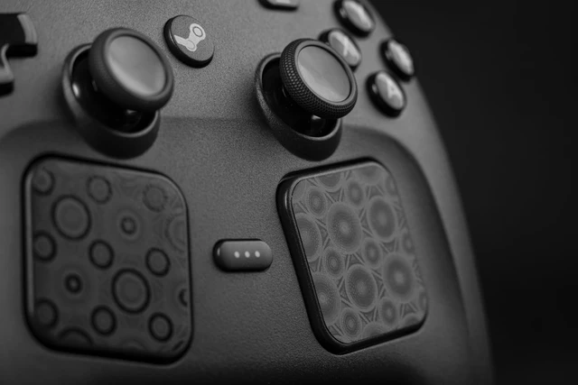 Alt view image 2 of 5 - Steam Controller Skin, - Textured Trackpad Protector (Demon Eye)