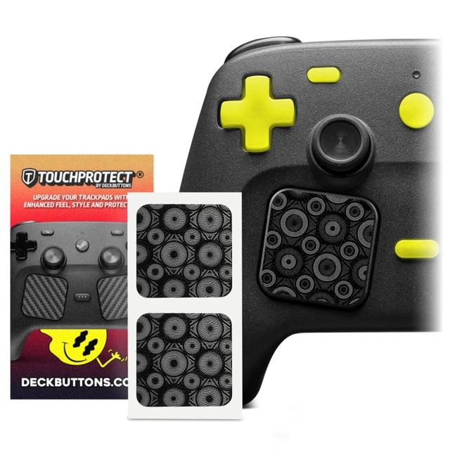Alt view image 5 of 5 - Steam Controller Skin, - Textured Trackpad Protector (Demon Eye)