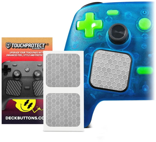 Main image of Steam Controller Skin, - Textured Trackpad Protector (Hex - Silver)