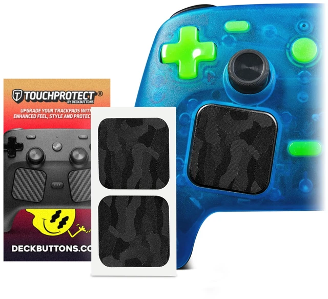 Main image of Steam Controller Skin, - Textured Trackpad Protector (Ghost Black Camo)