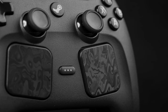 Alt view image 2 of 4 - Steam Controller Skin, - Textured Trackpad Protector (Damascus)