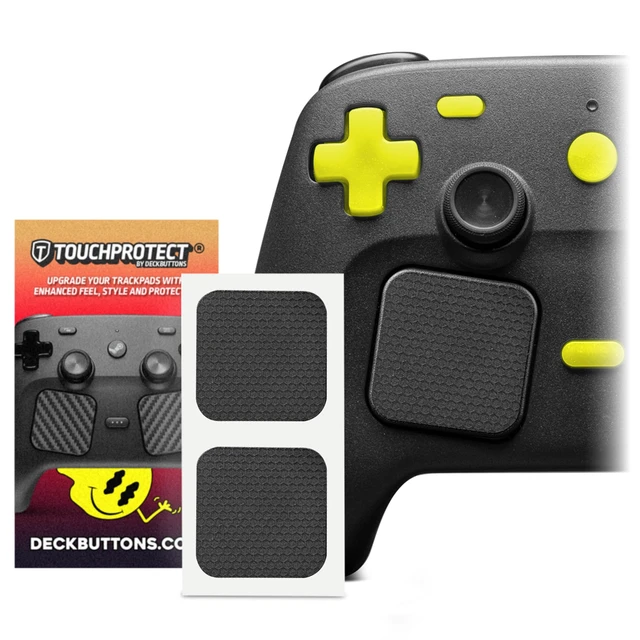 Alt view image 6 of 6 - Steam Controller Skin, - Textured Trackpad Protector (Mini Hex)