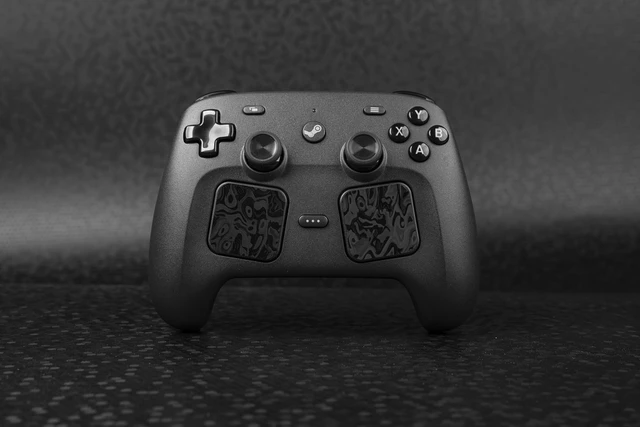 Alt view image 3 of 4 - Steam Controller Skin, - Textured Trackpad Protector (Damascus)