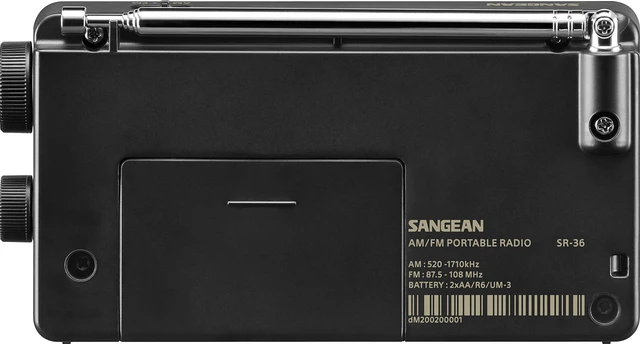 Alt view image 3 of 7 - SR-36 AM/FM Pocket Radio