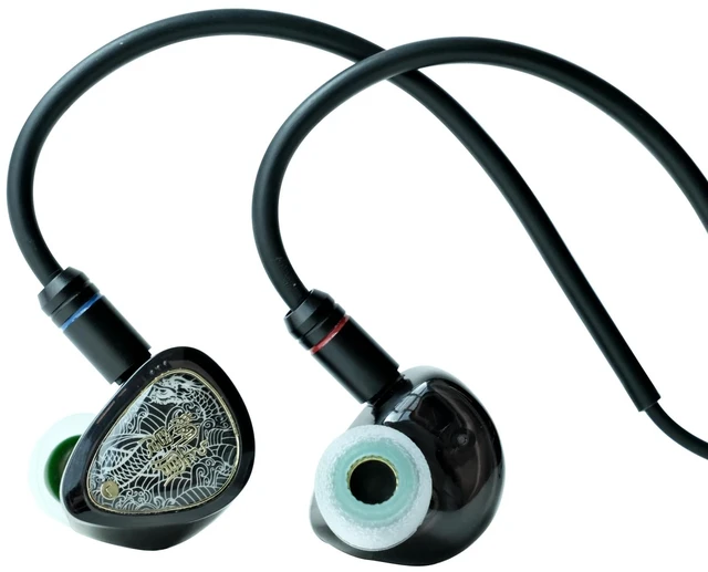 Main image of Wan'er S.G II in Ear Monitor, Gaming IEM Earphones, HiFi Wired Earphones with 10mm Single Dynamic Driver PET Diaphragm, 0.78mm 2-Pin Tangle-Free Detachable Cable (Black, 3.5mm with Mic)