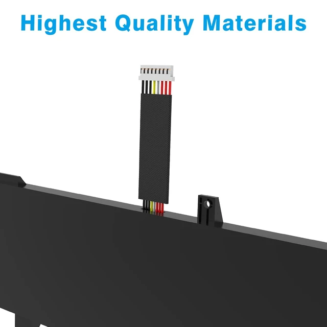Alt view image 3 of 7 - C41N1906-1 4ICP5/63/133 Laptop Battery Replacement for ASUS TUF Gaming A17 FX706 FX706IU FX766IU FA706 FA706IU F15 FX506 FX506H FX506L FA506 FA50IV FA566IV Series (Long Cable) 15.4V 90Wh