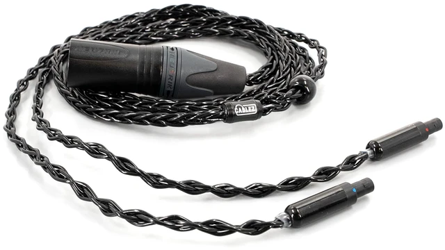 Main image of Balanced Cable for Sennheiser HD800 Headphones Replacement Cable Compatible with HD800s, HD820, HD8XX 4 Pin XLR, Braided, 1.2 Meters