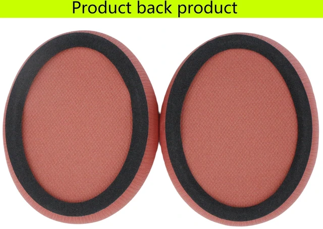 Alt view image 5 of 5 - Replacement Ear Pads Compatible with Srhythm Version NC35 Pink Also suitable for Srhythm version NC25 Headphone Memory foam/protein leather ear pads and earmuffs