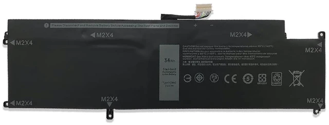 Main image of XCNR3 Laptop Battery Replacement for Dell Latitude 13 7370 Ultrabook Series 0XCNR3 WY7CG WV7CG MH25J 0WV7CG 7.6V 34Wh/4250mAh 4-Cell