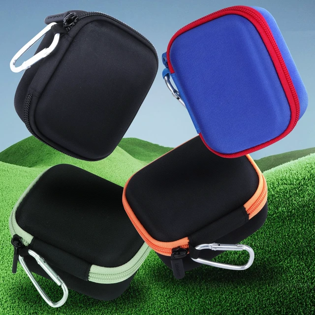 Alt view image 2 of 7 - Storage Case Compatible with Bushnell Golf Phantom 3 2 Slope/Izzo Swami KISS 2.0 Handheld Golf GPS Ragnefinder (Orange Case)