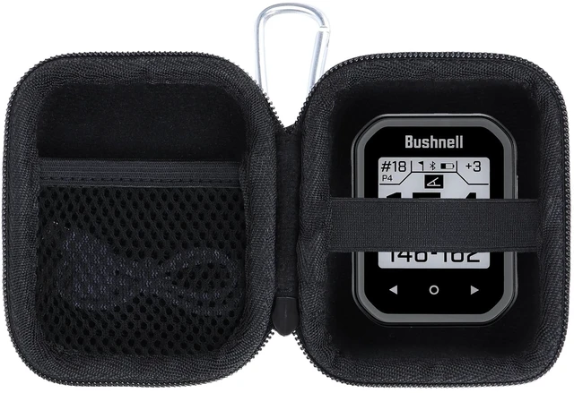 Main image of Storage Case Compatible with Bushnell Golf Phantom 3 2 Slope/Izzo Swami KISS 2.0 Handheld Golf GPS Ragnefinder (Black Case)