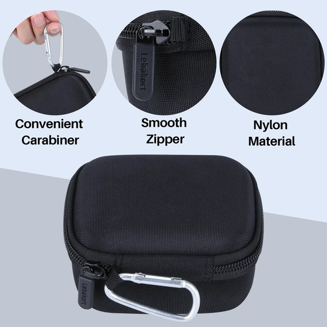 Alt view image 5 of 7 - Storage Case Compatible with Bushnell Golf Phantom 3 2 Slope/Izzo Swami KISS 2.0 Handheld Golf GPS Ragnefinder (Black Case)