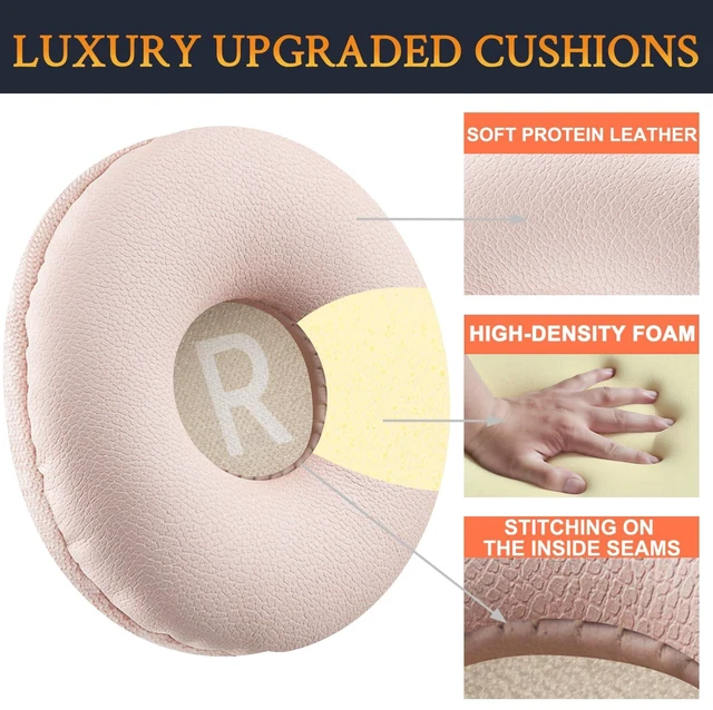 Alt view image 3 of 4 - Earpads for Logitech H390/H391/H600/H609/H760 - Pink