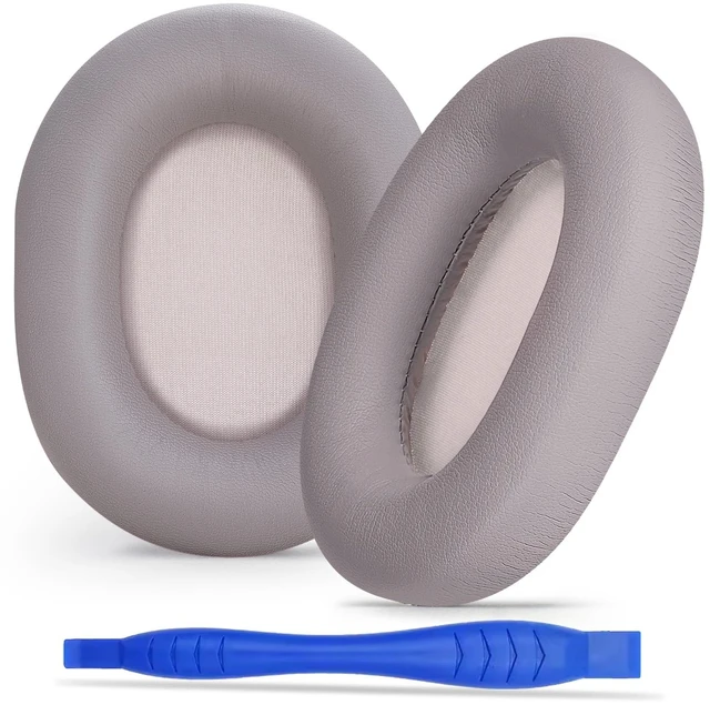 Main image of Replacement Ear Pads Cushions for Sony XM5 Noise Canceling Headphones, Premium WH-1000XM5 Earpads Covers with Soft Protein Leather, Optimized Memory Foam (Smoky Pink)
