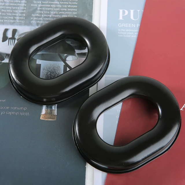 Alt view image 2 of 7 - Gel Ear Seals Ear Pads for David Clark Silicone Ear Cushions Replacement Earpads Ear Cup for David Clark H10-60 H10-20 H10-13.4 H10-76 H10-30 H10-13S Aviation Headsets