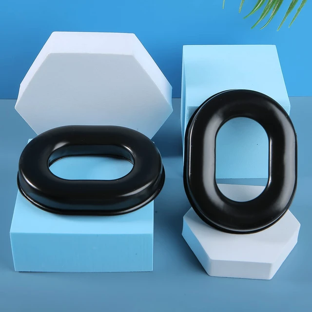 Alt view image 6 of 7 - Gel Ear Seals Ear Pads for David Clark Silicone Ear Cushions Replacement Earpads Ear Cup for David Clark H10-60 H10-20 H10-13.4 H10-76 H10-30 H10-13S Aviation Headsets