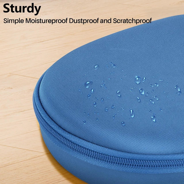 Alt view image 7 of 7 - Case for Anker Soundcore Life Q20 Q30 Q35 Q40 Q45 Q20+ Headphones Q20i Noise Cancelling Headphones Case, Hard Shell Shockproof, Mesh Bag Orgainizer, Lightweight Travel