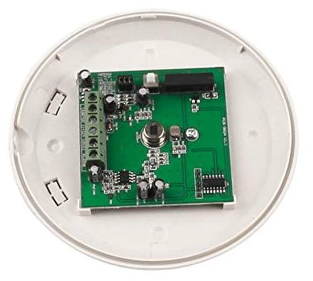 Alt view image 5 of 7 - Wired 360° CeilingMounted PIR Motion Sensor for Home Alarm System Dual PIR, Selectable pulse counting, Selectable NC/NO output, 201000MHz RFI antiinterference, Builtin tamper protection
