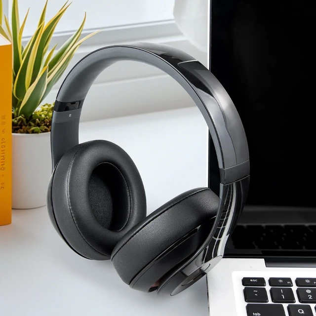 Alt view image 5 of 6 - Top & Bottom Rubber Headband Kit for Beats Studio 3 & Studio 2 Wired & Wireless Headphones, Durable Silicone & Plastic Repair Kit for Replacement Headstrap Pads (Studio2-Bright Black)