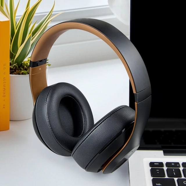 Alt view image 5 of 6 - Top & Bottom Rubber Headband Kit for Beats Studio 3 & Studio 2 Wired & Wireless Headphones, Durable Silicone & Plastic Repair Kit for Replacement Headstrap Pads (Studio3-Midnight Black)