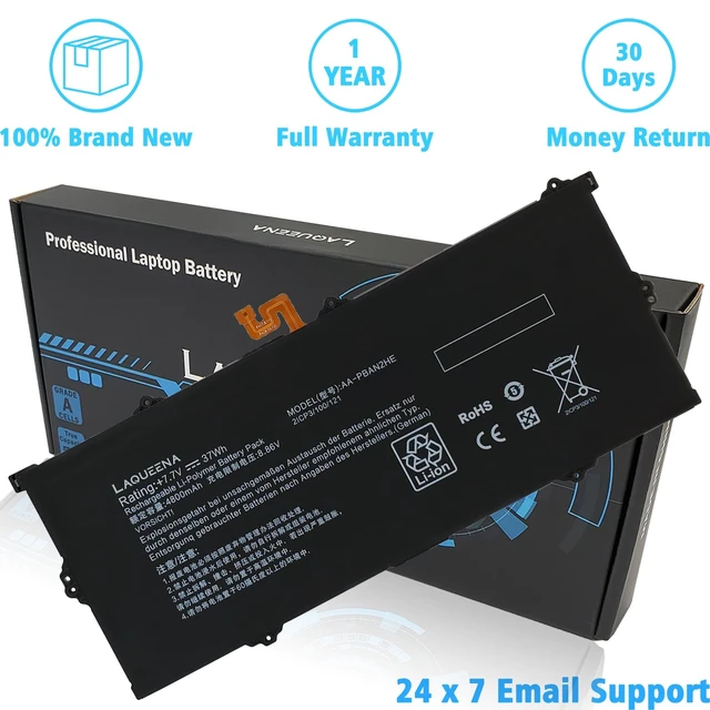 Alt view image 5 of 7 - AA-PBAN2HE Laptop Battery Compatible with Samsung Galaxy Book Go 340XDA NP340XLA XE340XDA-KA3US-RB XE340XDA-KA1US XE340XDA-KA3 XE340xda-ka1it Series BA43-00399A 2-Cell 7.7V 37Wh