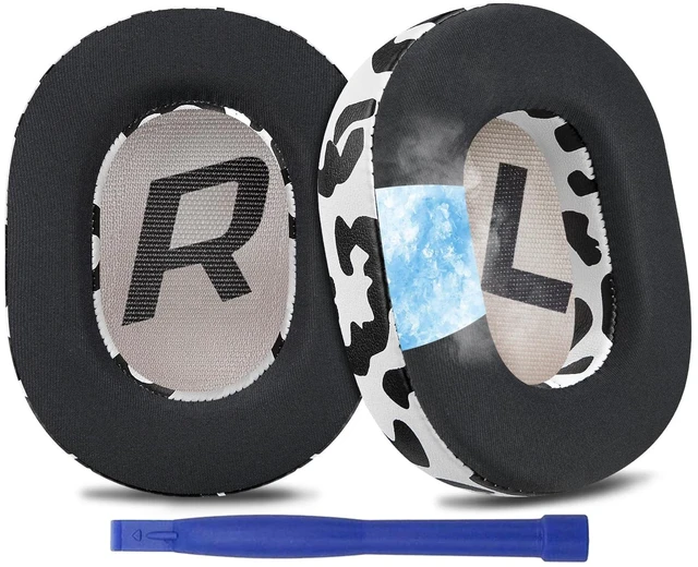 Main image of Cooling-Gel Earpads Replacement for Plantronics BackBeat Pro 2, Voyager 8200 UC Headphones, Ear Pads Cushions with High-Density Noise Isolation Foam - Snow Leopard