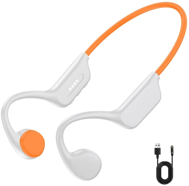 Main image of Swimming Bone Conduction Headphones, IPX8 Open Ear Headphones Bluetooth 5.4 Waterproof Earbuds with 32GB MP3 7H Playtimes, Underwater Headphones for MarathonSwimmingRunningCycling