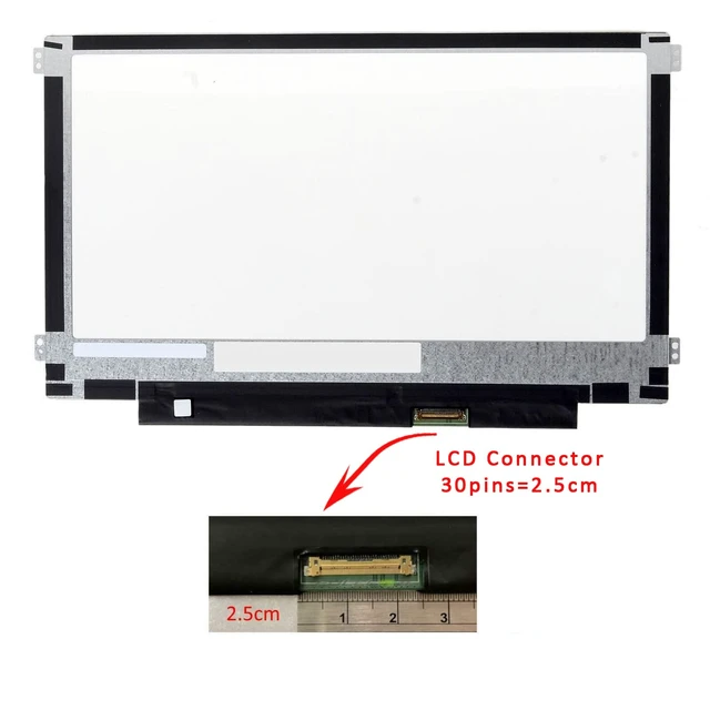 Alt view image 2 of 3 - LCD Screen Replacement for Lenovo 100e Chromebook Gen 2 3 4 81QB 81M8 81MA 82GJ 82Q3 82J7 82J8 82V0 82UY 83G8 83G9 82W1 82W0 / 100w Gen 3 4 82HY 82J0 82VK 82VL LED Display 11.6" 1366x768