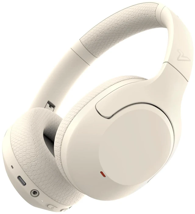 Main image of Hyper Pro 2 Bluetooth Headphones Over Ear, Hi-Res Audio, Adaptive Noise Cancelling, 60H Playtime, DEEP360 Spatial Sound, Comfort Mesh Ear Cushions, Deep Bass, Custom EQ (Pro 2, Ivory White)
