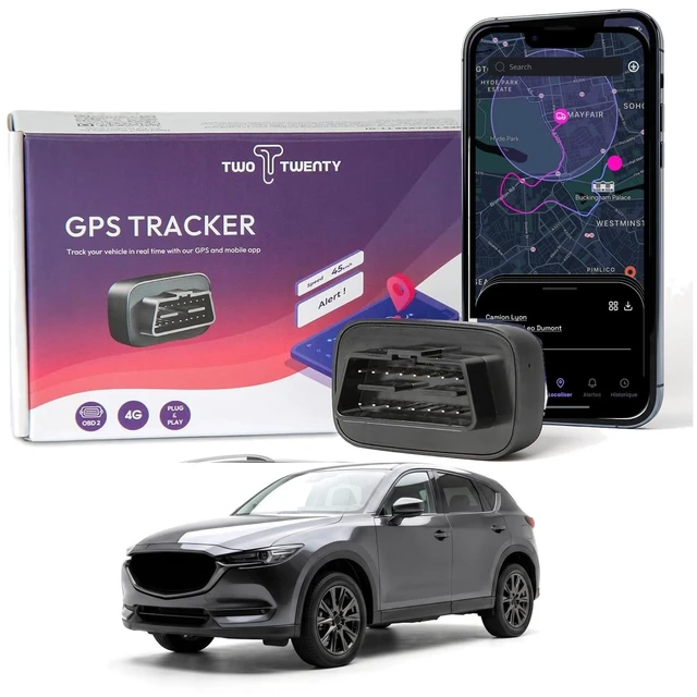 Main image of GPS Tracker Real-Time Tracking Global Coverage - OBD 2 for Cars, Trucks, RVs, Motorcycles Anti-Theft Device with App Control - 1 Year Subscription Included - Cancel Anytime - TT01 Model