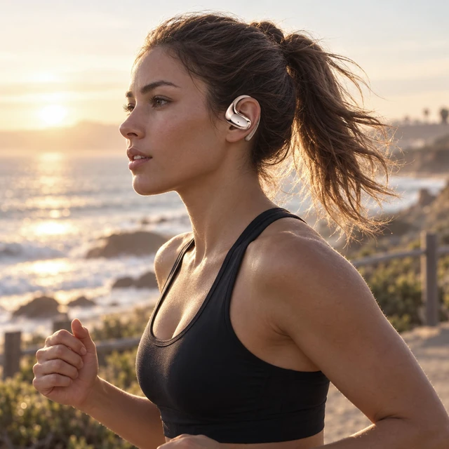 Alt view image 7 of 7 - NE35 AI Translation Earbuds Real Time, Open Ear Translator Earbuds with 165 Languages, 7 Modes for Travel Business Learning (Rose Gold)