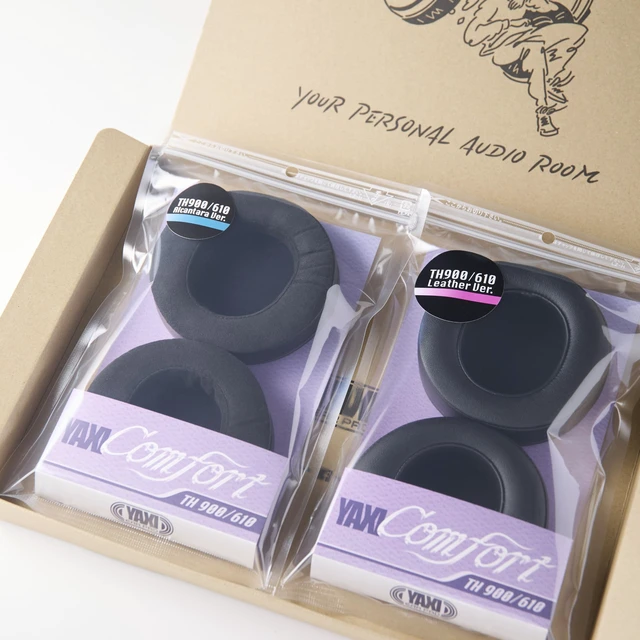 Alt view image 6 of 6 - Comfort TH900/TH610/TH600/TH-X00 Earpads (1pair Alcantara+1pair Leather)