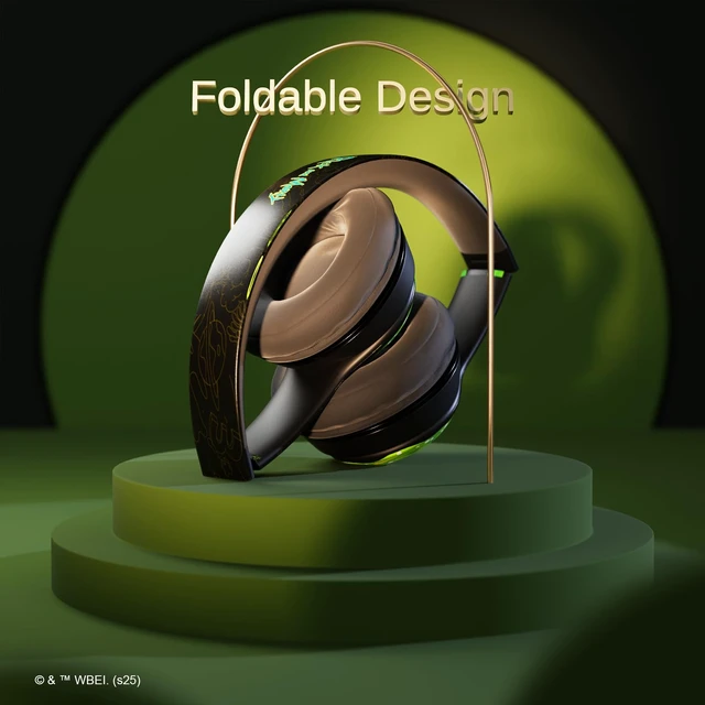 Alt view image 6 of 7 - Rick and Morty Portal Bluetooth Headphones with Built-in Mic Officially Licensed Wireless Over-Ear Headphones, Foldable Headset Rick and Morty Gifts for Men, Women, Teens & All Fans