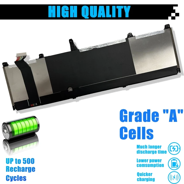 Alt view image 5 of 7 - MN06XL M82230-005 Laptop Battery Replacement for HP Zbook Studio 16 G9 Zbook Studio 16 G10 Mobile Workstation Series M82220-1C1 TPN-DB1B TPN-IB0M M82220-2C1 MN06086XL 86Wh 7130mAh 11.58V